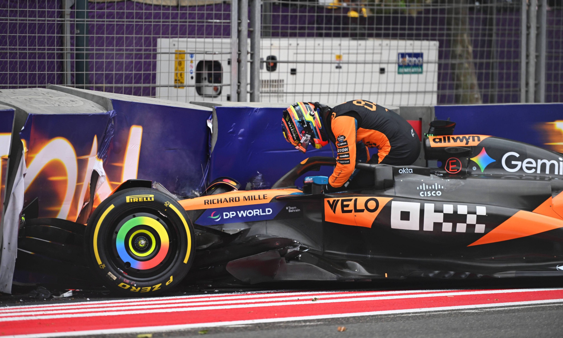 Оскар Піастрі розбив болід на Гран-прі Азербайджану 2025