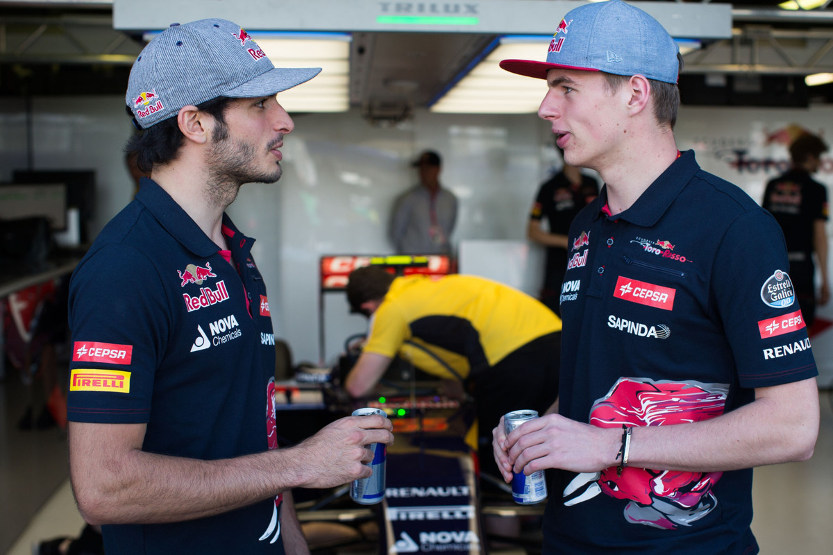 Карлос Сайнс та Макс Ферстаппен