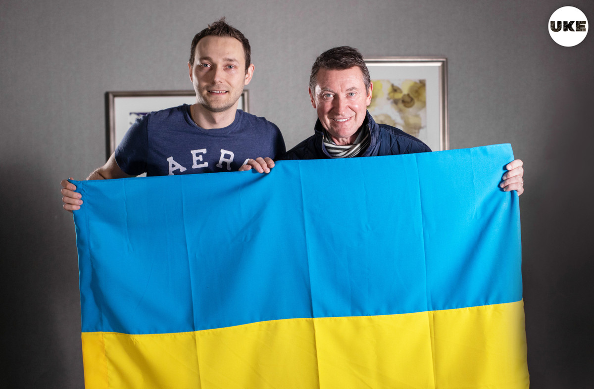 Вейн Грецький (праворуч) та Володимир Мула