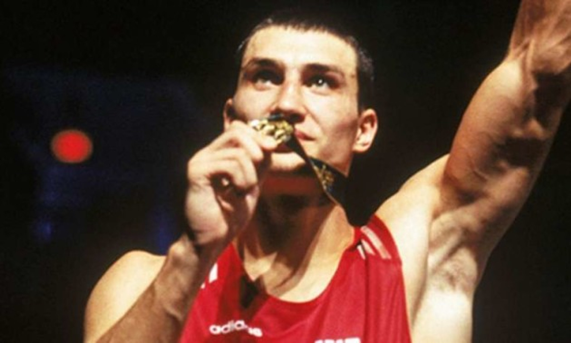 Владимир Кличко с золотом Атланты-1996