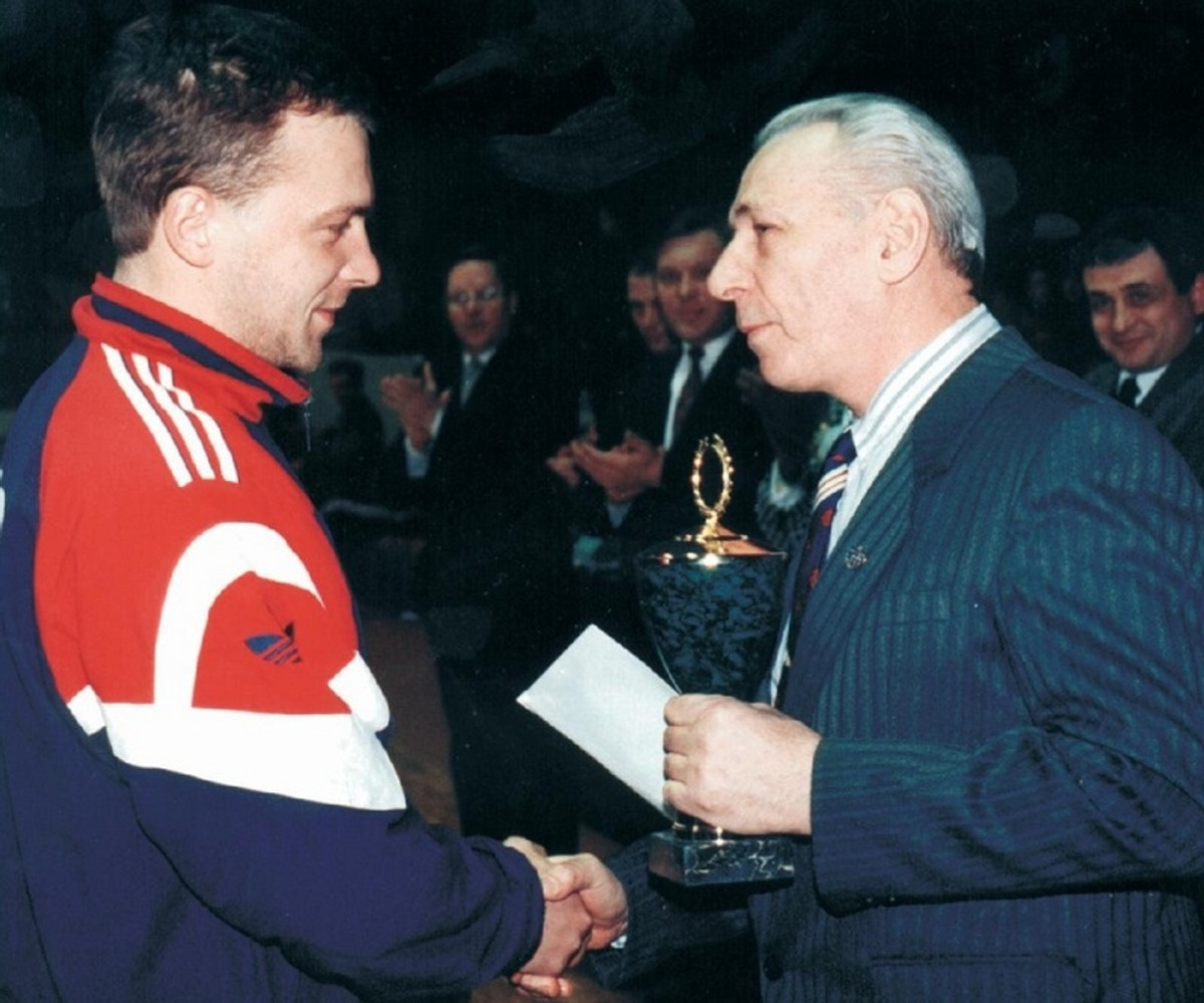 Семен Полонский (справа)