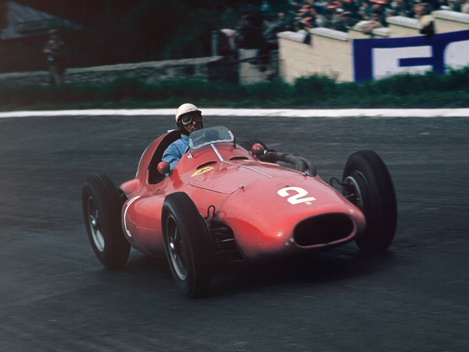 Джузеппе Фаріна на Гран-прі Бельгії 1955 року