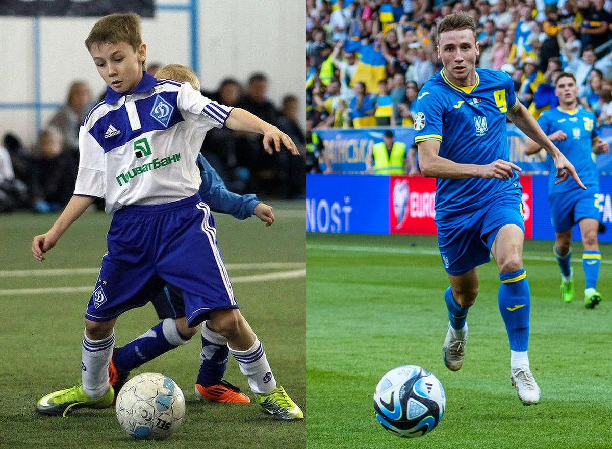 Вихованець дитячої школи Динамо Київ Владислав ВАНАТ на сьогодні є одним із основних форвардів збірної України.