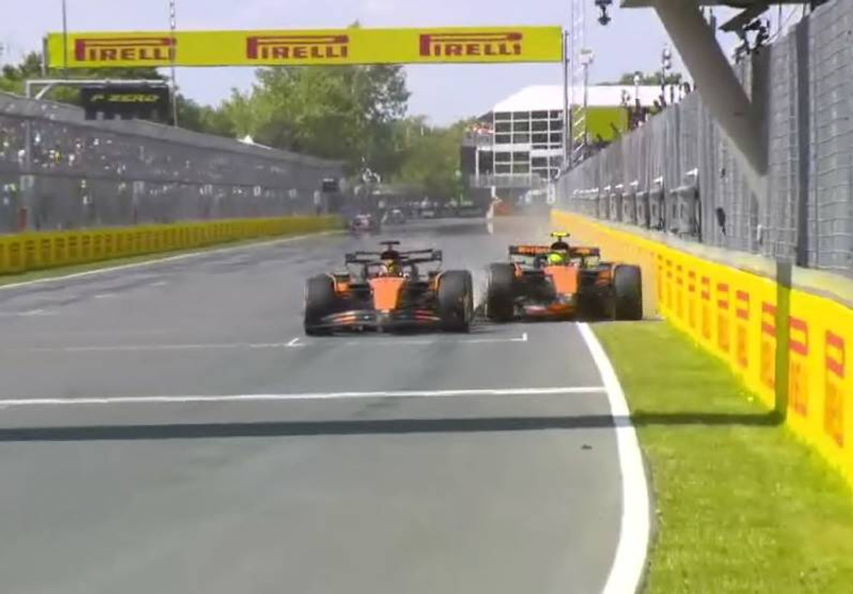 Зіткнення Оскара Піастрі та Ландо Норріса на Гран-прі Канади 2025 року