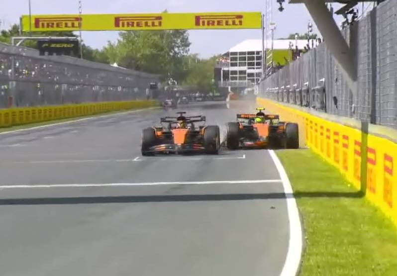 Oscar clashes Piastri and Lando Norris at Canada Grand Prix of 2025