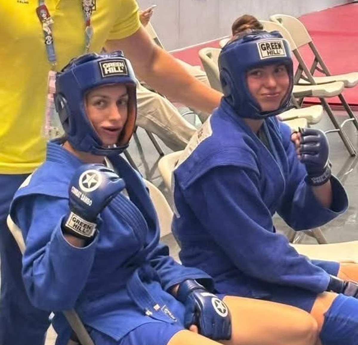 Євгенія Поздня та Ангеліна Лисенко