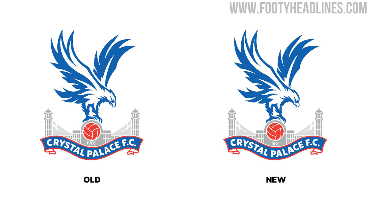 Змінений  логотип Крістал Пелес у 2022 році