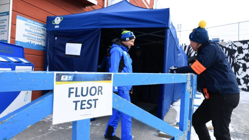 Тестування лиж на вміст фтору