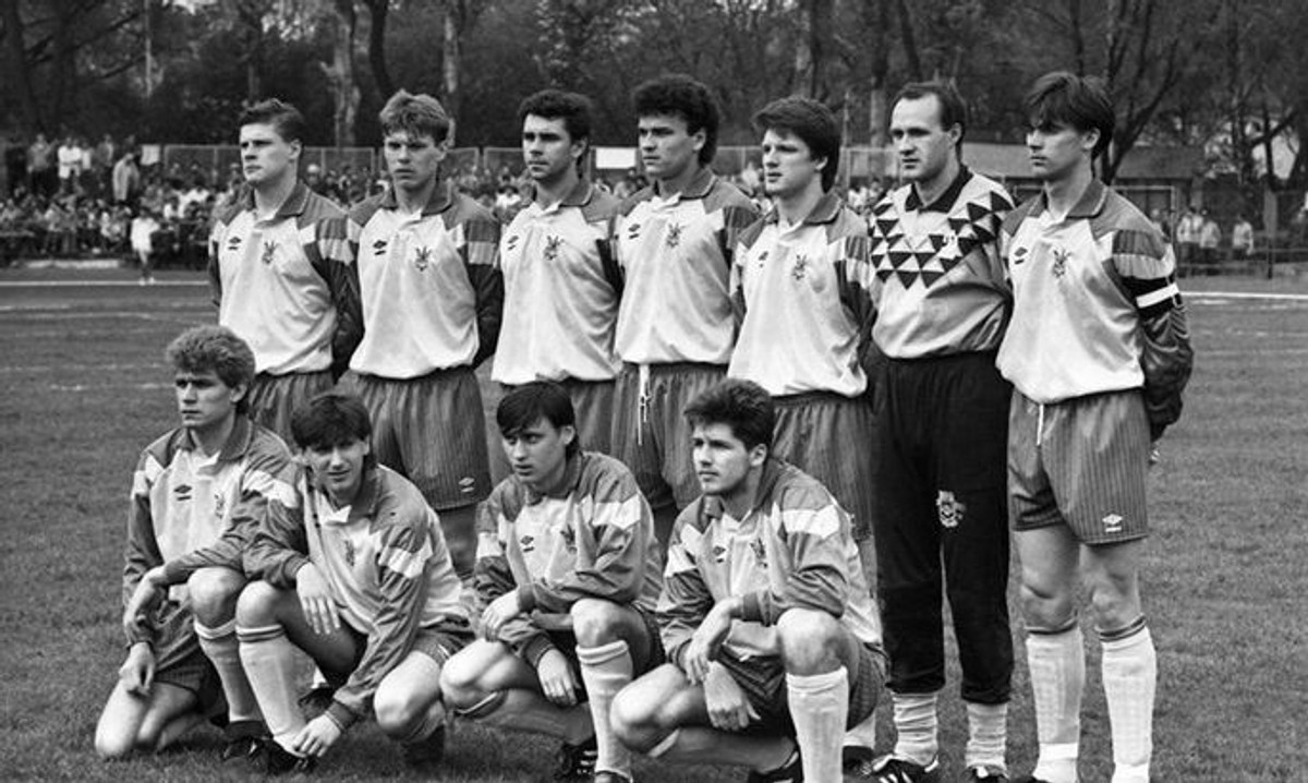 Перший склад збірної України, квітень 1992-го, ukrinform.ua