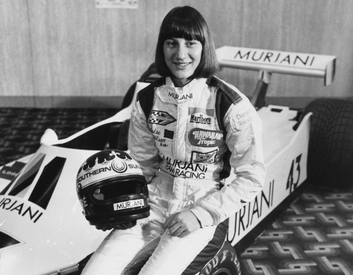 Дезіре Вілсон перед Гран-прі Великої Британії (1980 рік)