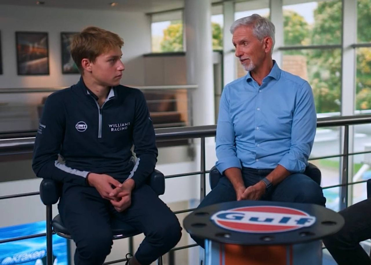 Олександер Бондарев та Деймон Гілл