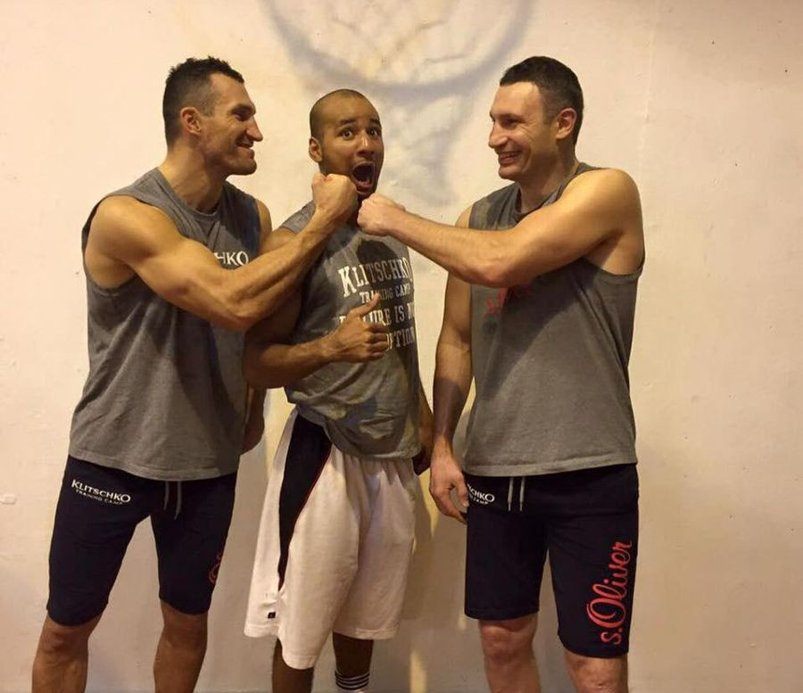 Исмаил Силлах и братья Кличко