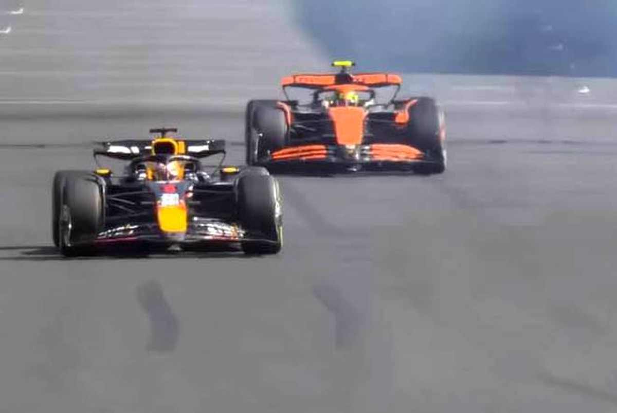 Макс Ферстаппен финиширует впереди Ландо Норриса на Гран-при Бельгии 2024