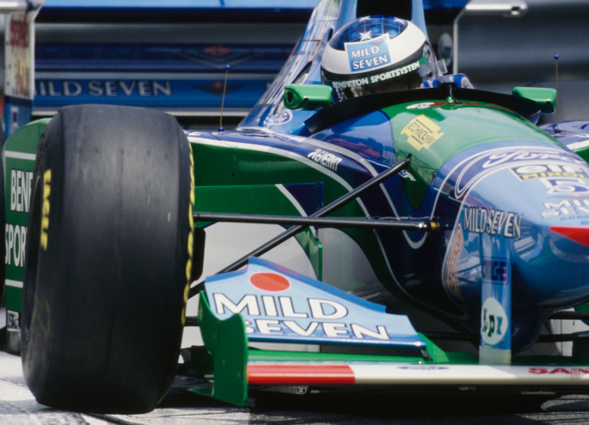 Гран-при Монако 1994: Михаэль Шумахер мчится к своему первому Большому шлему