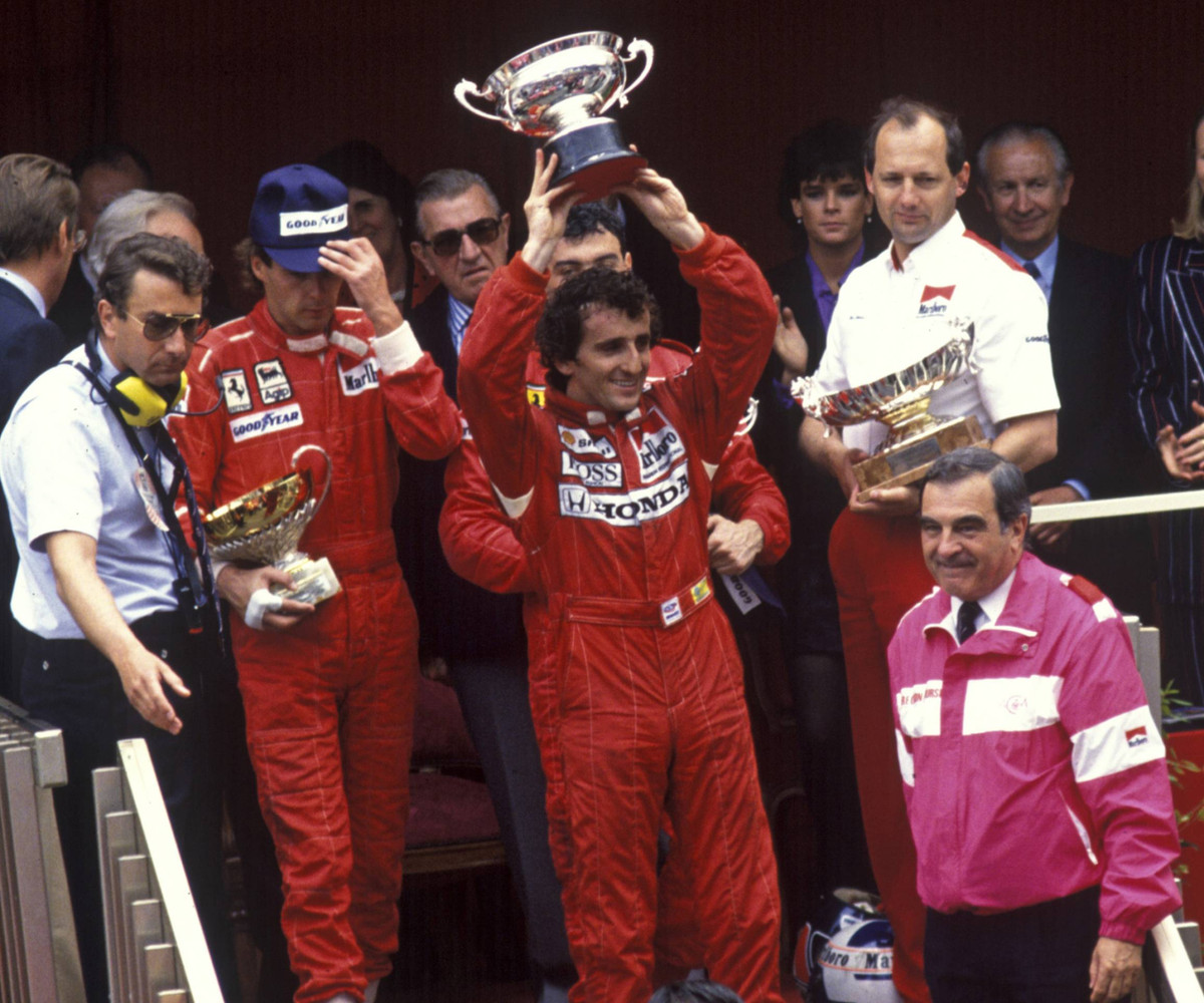 Ален Прост - победитель Гран-при Монако 1988