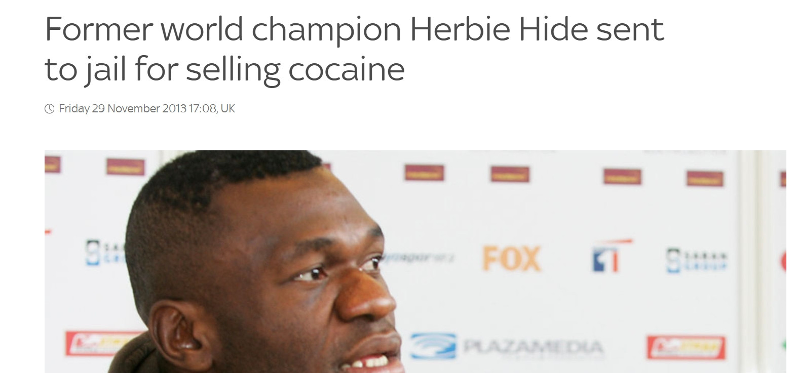 Заголовок Sky Sports