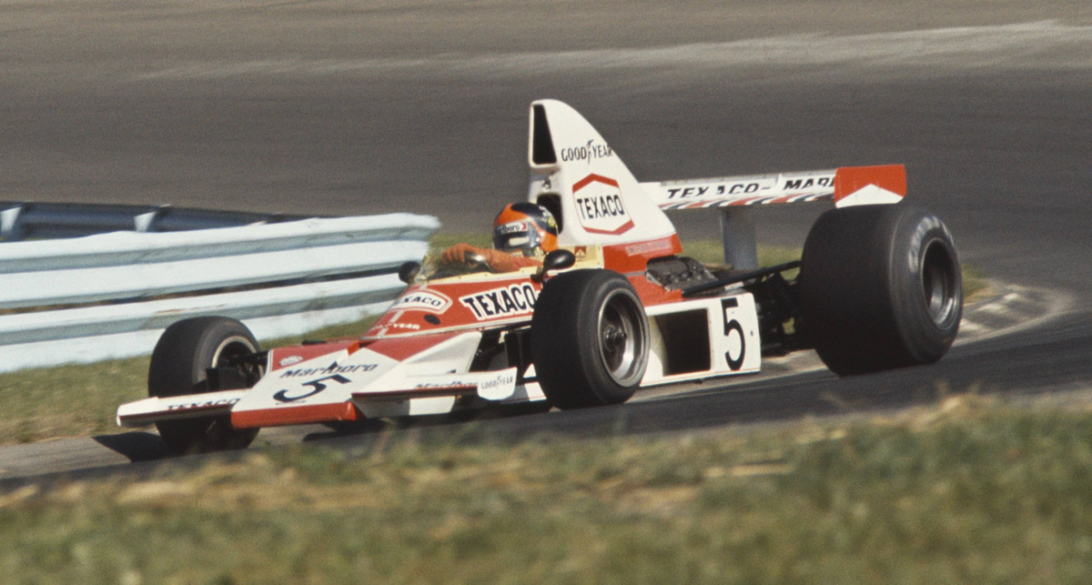 Эмерсон Фиттипальди мчится к титулу на Гран-при США 1974