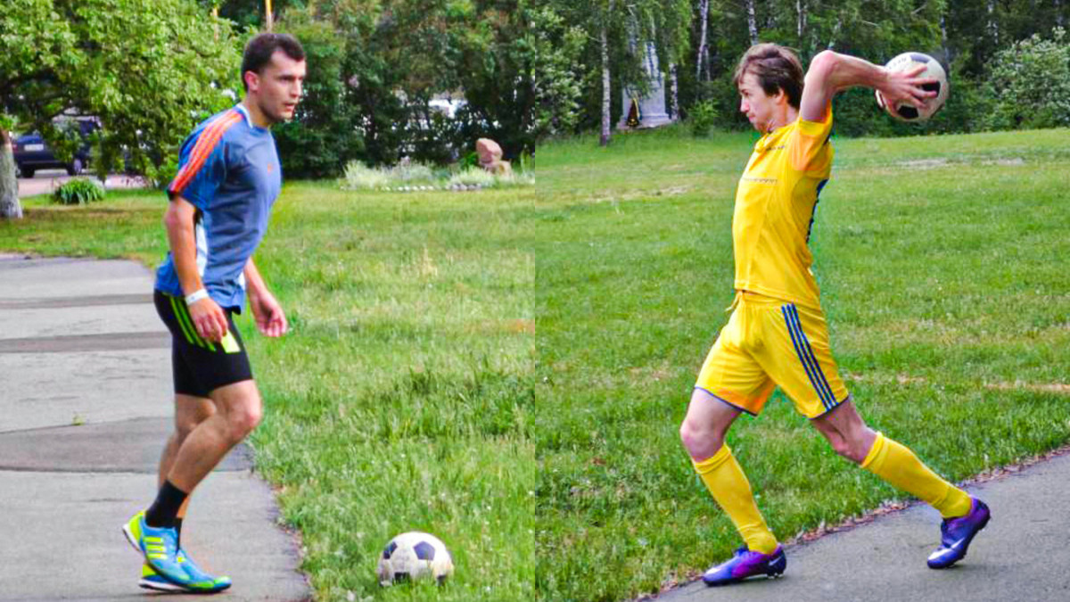 Руслан Ткаленко та Віталій Кільчицький у юності