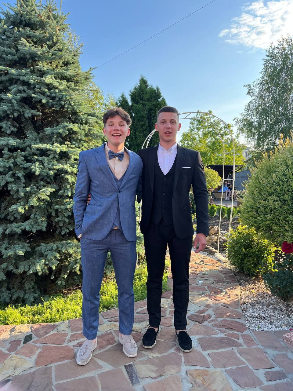 Тарас Тарасюк на выпускном вечере