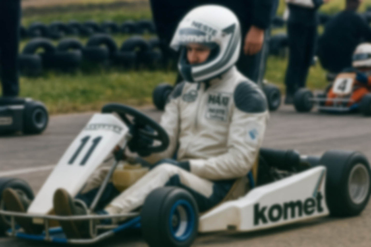 Міка Гаккінен у картингу