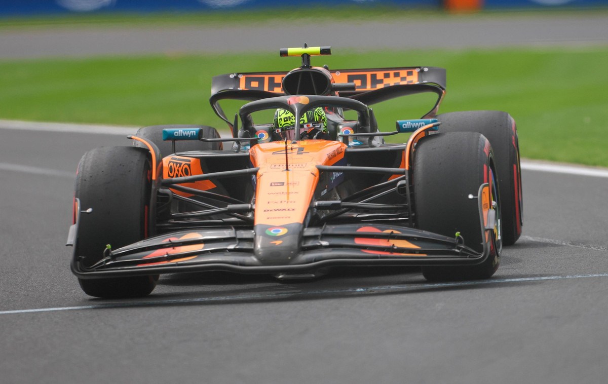 Ландо Норрис на Гран-при Австралии 2025