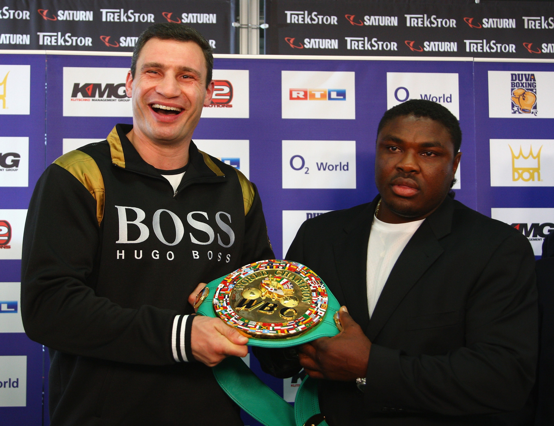 Vitaliy Klitschko and Samuel Peter