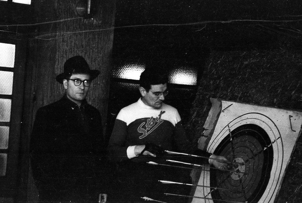 Микола Калиніченко в Празі, 1961 рік