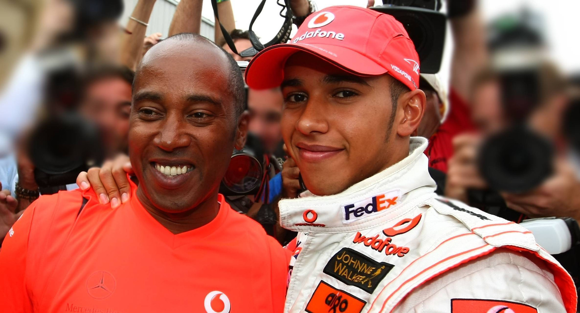 Ентоні та Льюїс Гамільтони на Гран-прі Канади 2007