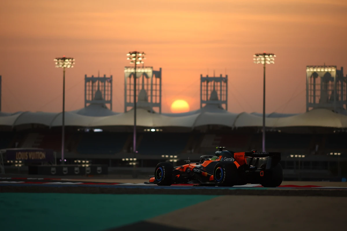 Траса в Бахрейні під час тестів перед сезоном-2026