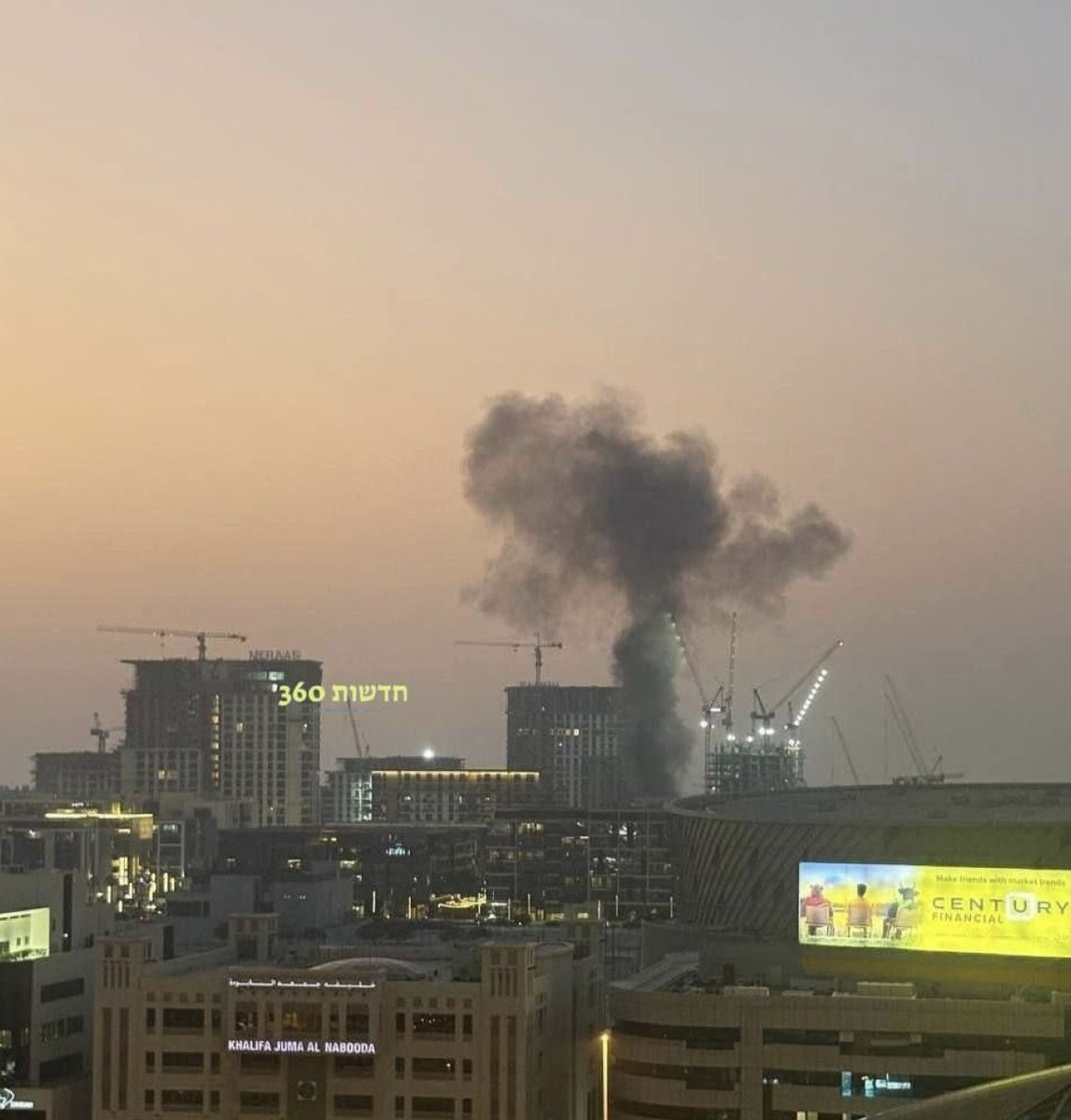 Прильот у Дубаї