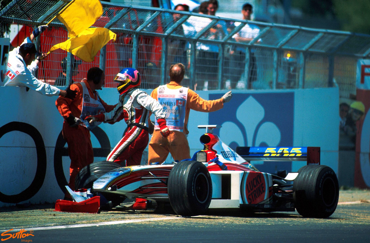 Жак Вильнёв в Стене чемпионов