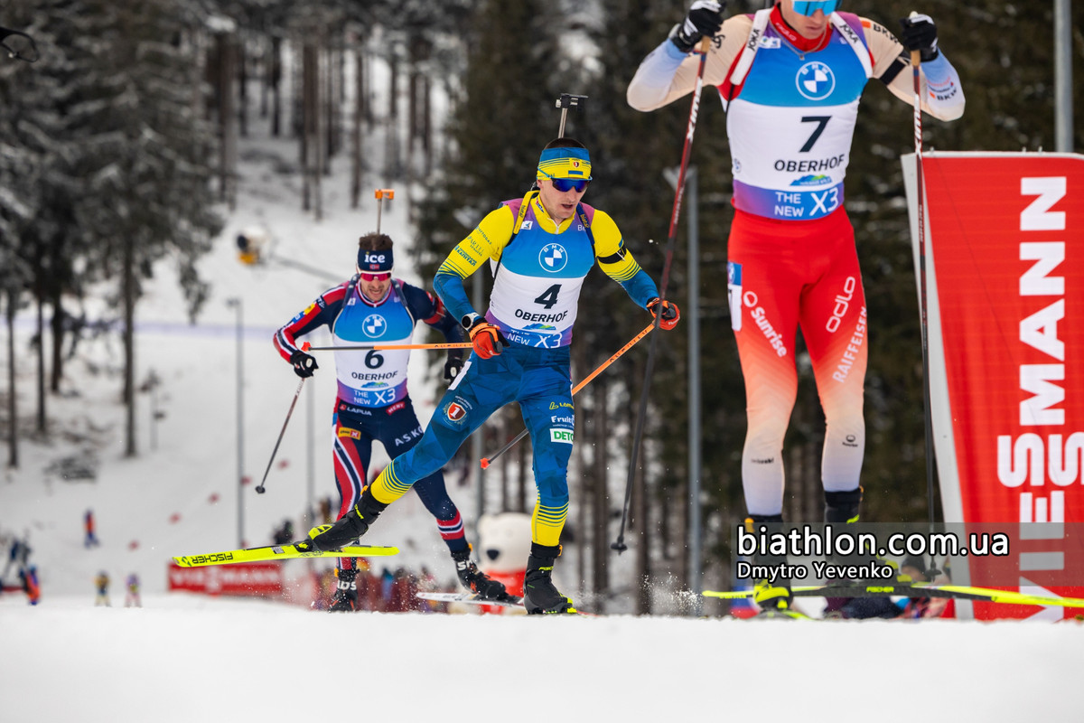 Дмииро Підручний фінішував шостим у Гонці переслідування в 2024 році