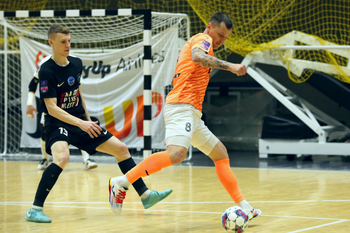 Ростислав Семенченко (Aurora Team) и Максим Литвинов (SkyUp Futsal) в новом сезоне могут стать одноклубниками