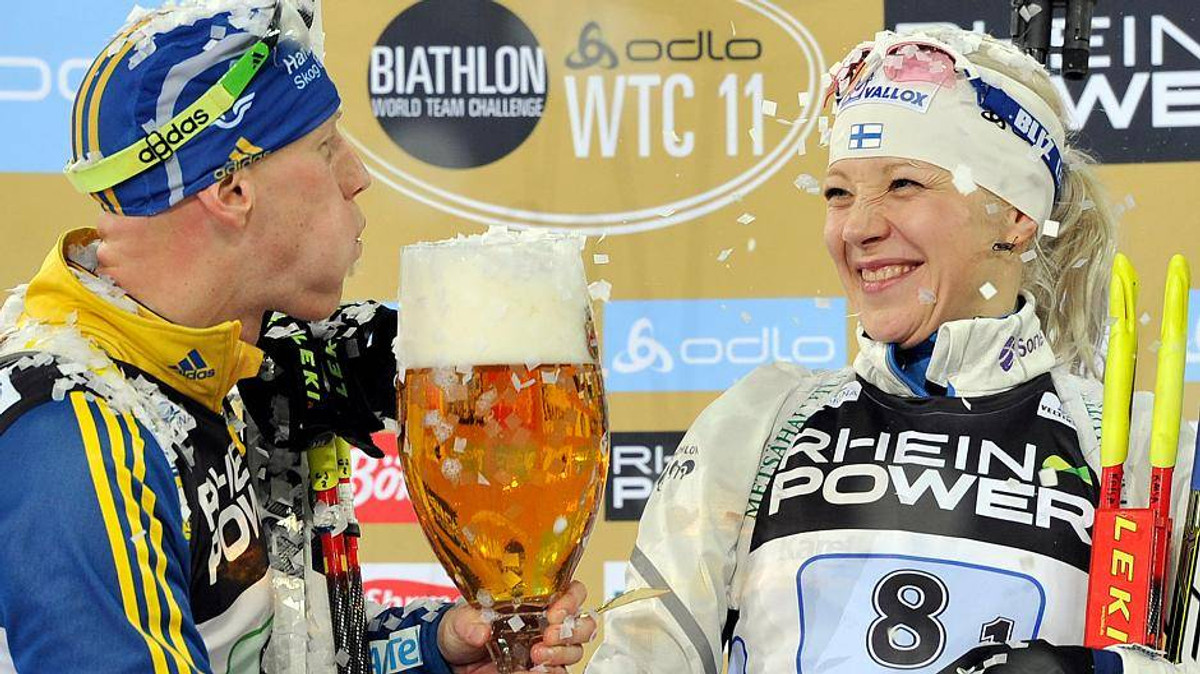 Карл-Йохан Бергман и Кайса Макаряйнен