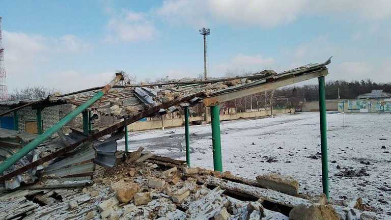 Стадіон на Харківщині