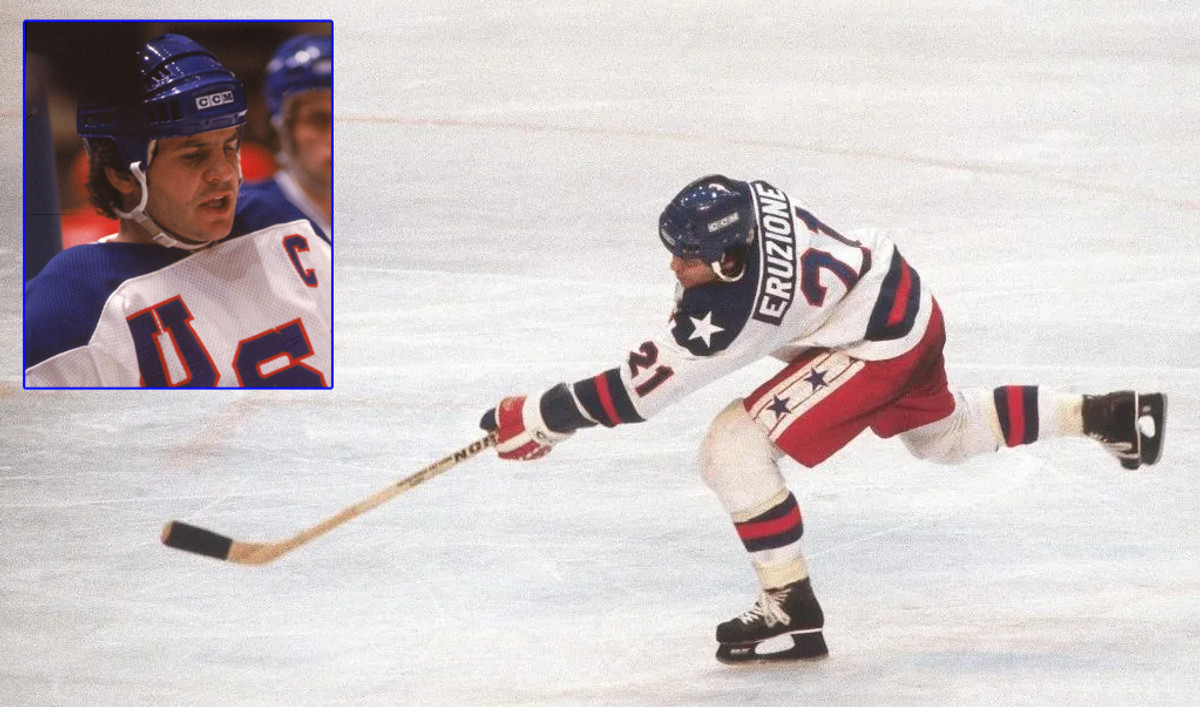 Капітан збірної США Майк ЕРРУЗІОНЕ та його вирішальний кидок