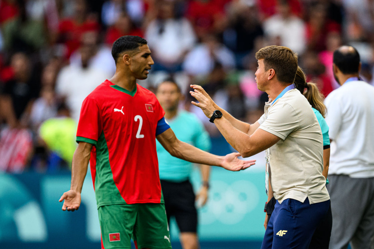 Ашраф Хакімі та Руслан Ротань