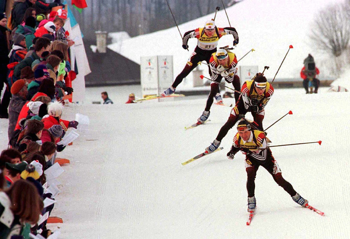 Мужская командная гонка на ЧМ-1997