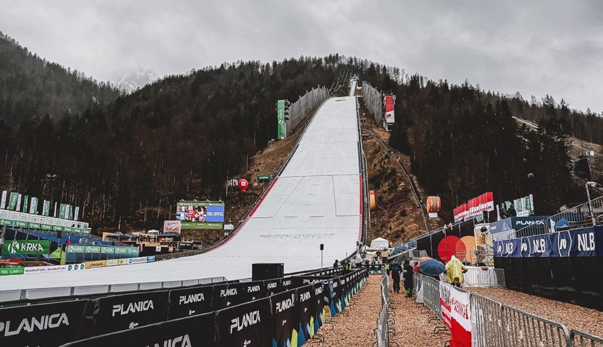 Полетный трамплин в Планице