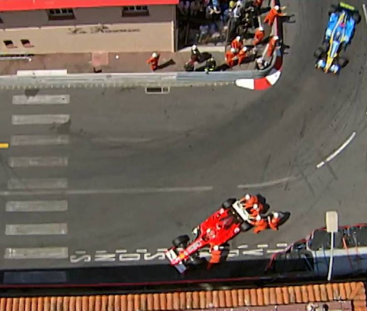 Ошибка Михаэля Шумахера на Гран-при Монако 2006