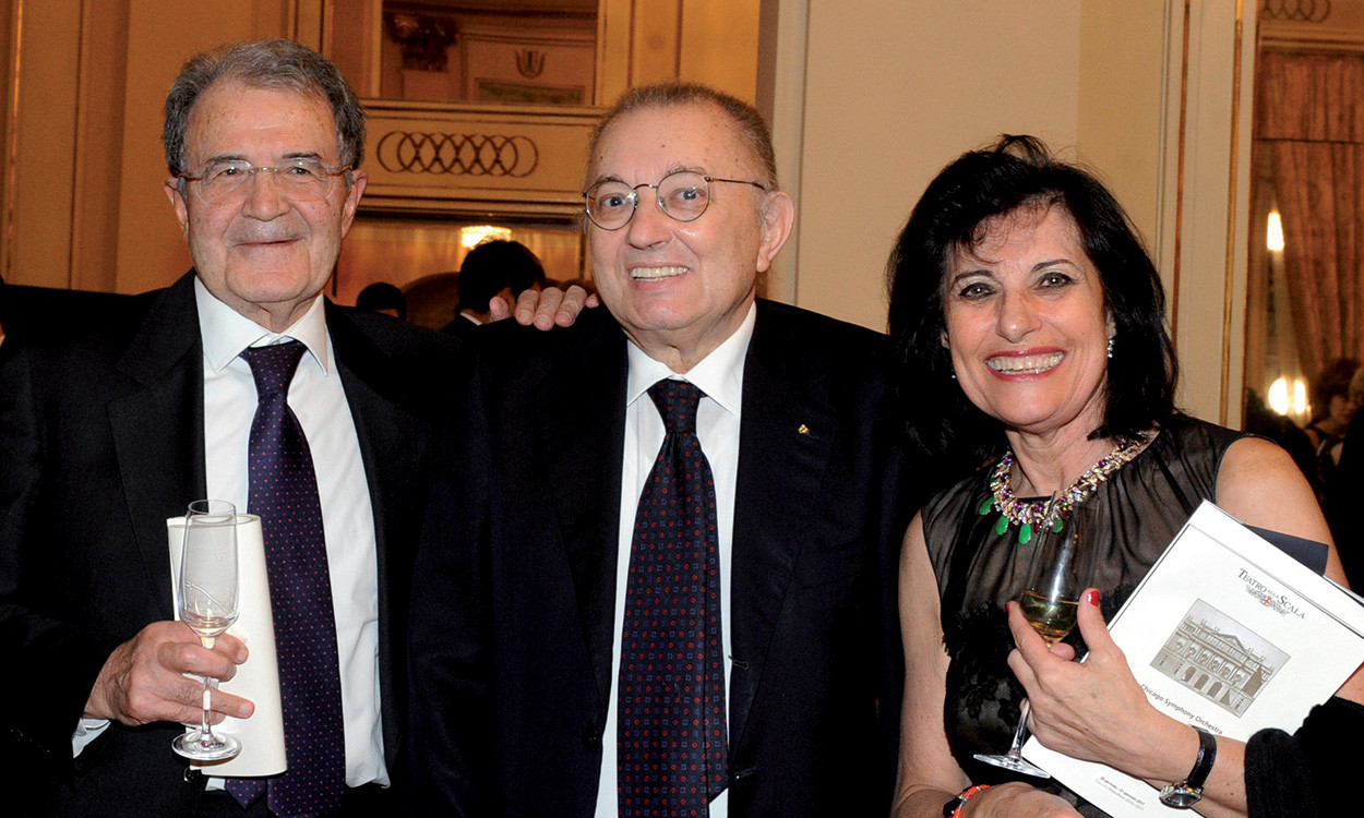 Романо Проді, Джорджо Сквінці та Адріана Спаццолі