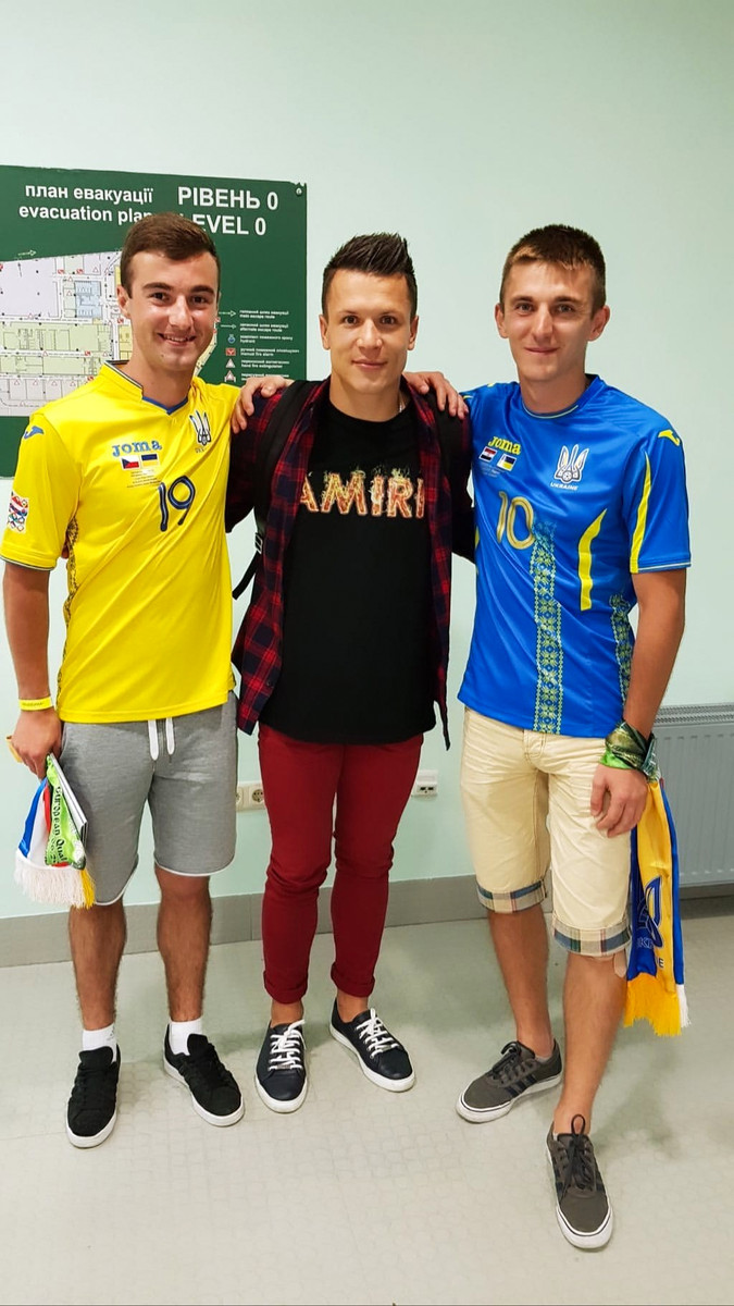 Тарас Лесюк, Євген Коноплянка та Дмитро Підручний