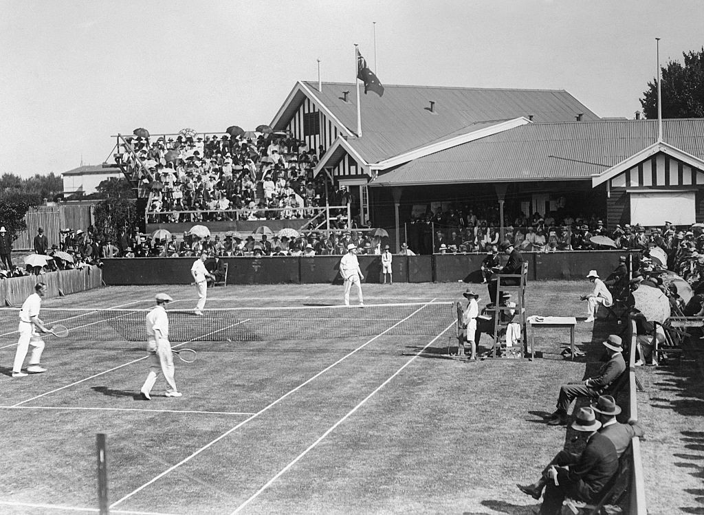 Парная встреча на Australian Open, 1922 год