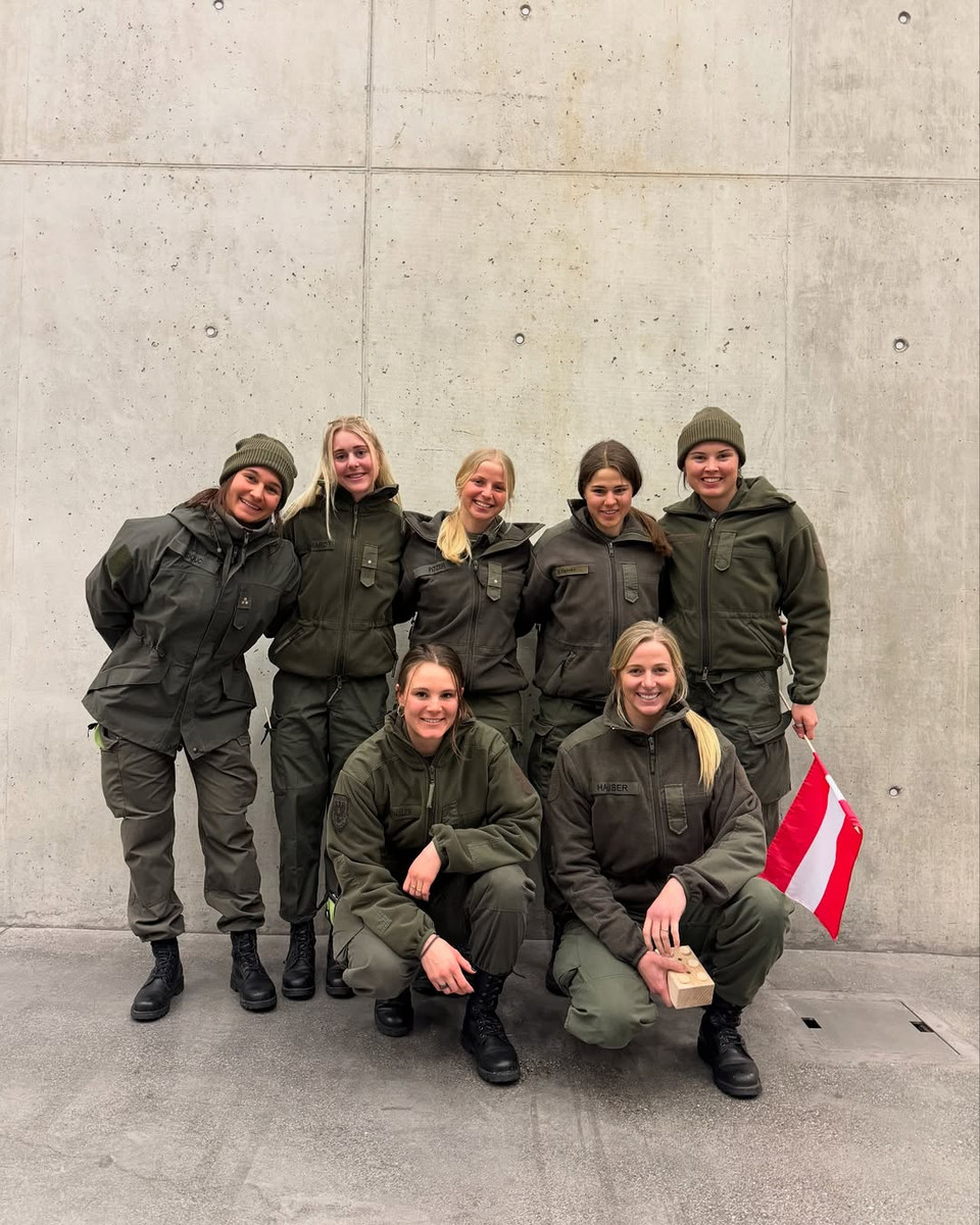 Ліза Тереза Гаузер у складі збірної Австрії на Всесвітніх іграх військовослужбовців 2025