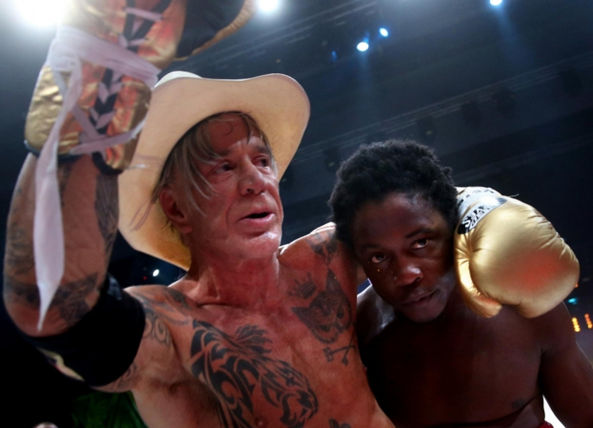 Мики Рурк и Эллиот Сеймур