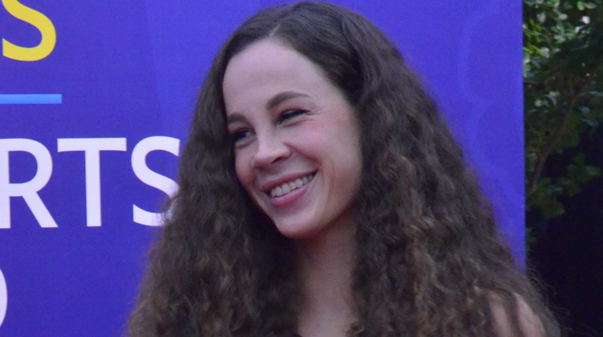 Людмила Лузан під час премії АСЖУ