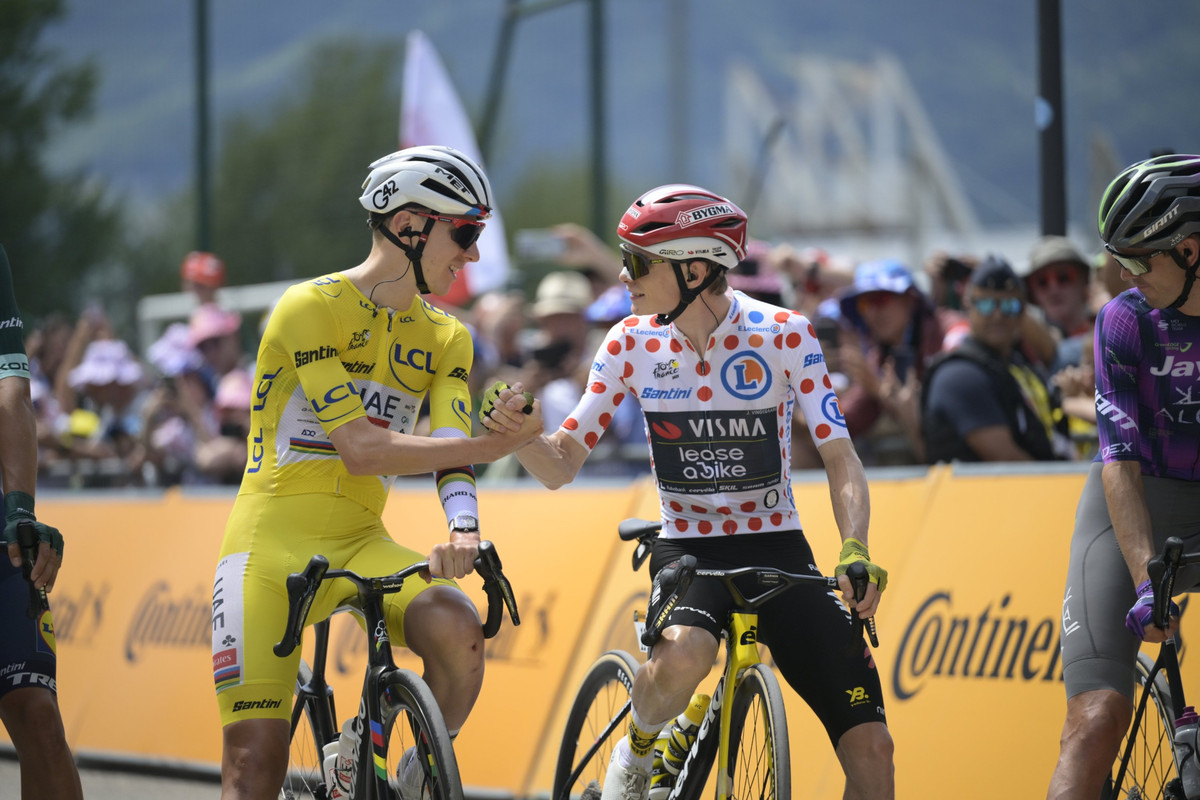 Тадей Погачар и Йонас Вингегор