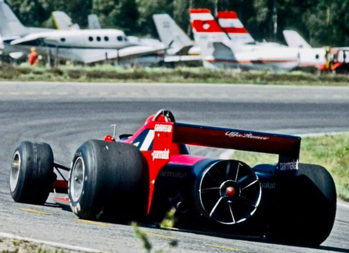 Нікі Лауда за кермом Brabham BT46B на Гран-прі Швеції 1978 року