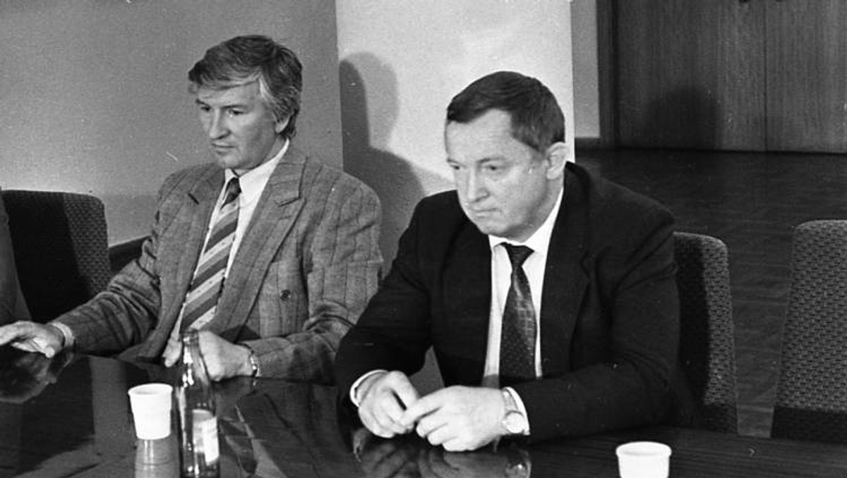 Віктор Банніков (ліворуч) та Євген Котельніков, uaf.ua