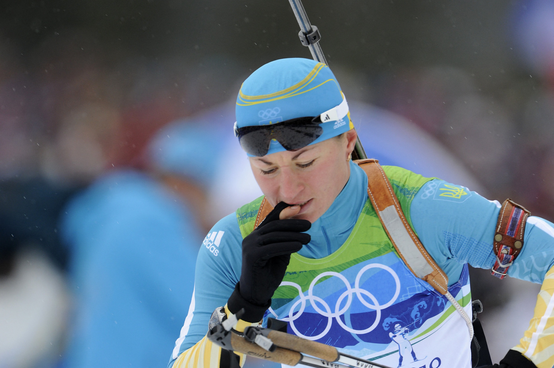 Валентина Семеренко на Олімпіаді у Ванкувері